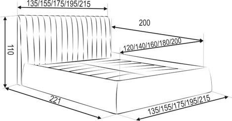 Кровать Одри